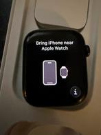 Apple Watch Series 8 45mm wifi+cellular, Gebruikt, Apple Watch ⌚️, Hartslag, Zwart
