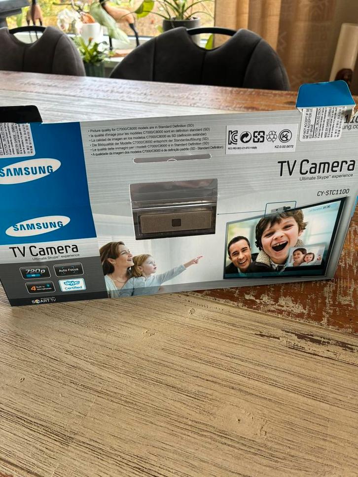 Samsung CY-STC1100 TV camera Skype, Computers en Software, Webcams, Nieuw, Ophalen of Verzenden