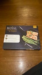 Royal van Kempen en Begeer gietijzeren grillpan (NIEUW), Huis en Inrichting, Keuken | Potten en Pannen, Ophalen of Verzenden, Zo goed als nieuw