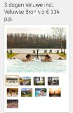 Kortingsvoucher 3 dagen veluwe inclusief veluwe bron, Eén persoon, Kortingsbon