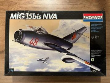 1:48 1/48 Monogram MiG 15bis NVA beschikbaar voor biedingen
