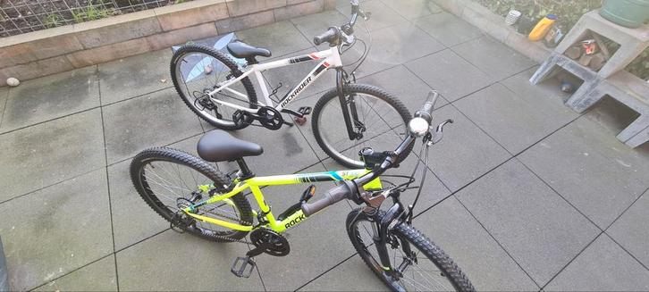 MOUNTAINBIKES 24 INCH ROCKRIDER 6 EN 18 VERSNELLINGEN, Fietsen en Brommers, Fietsen | Mountainbikes en ATB, Zo goed als nieuw