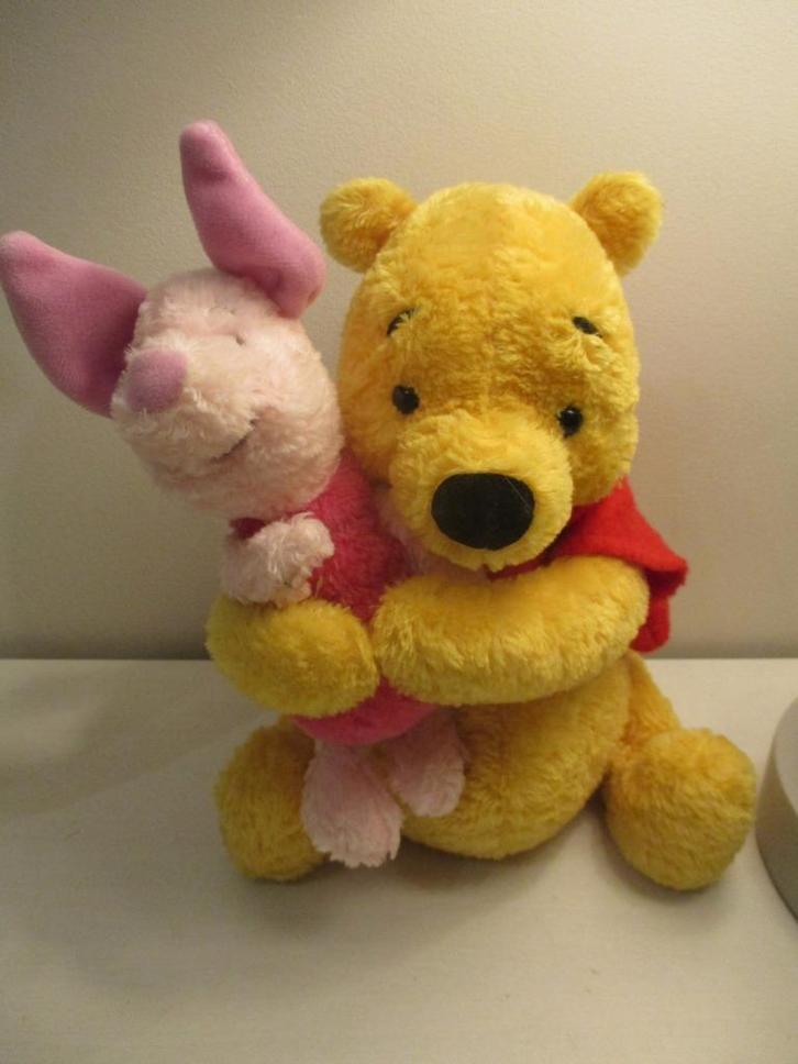 Disney Winnie the Pooh & knorretje knuffel met muziek Gund, Verzamelen, Disney, Gebruikt, Knuffel, Winnie de Poeh of vrienden
