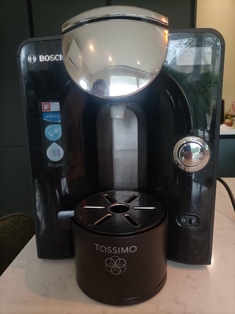 Bosch Tassimo Koffiezetapparaat - Perfecte Koffie!, Gebruikt, Koffiemachine, Ophalen of Verzenden, 1 kopje