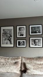 Filmsterren wanddecoratie foto’s in lijsten hotel chique, Ophalen, Minder dan 50 cm, Gebruikt, 75 cm of meer