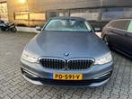 BMW 5 Serie 520d luxury comfortzetels led navi leer trekhaak, Automaat, Lichtsensor, 23 km/l, Bedrijf