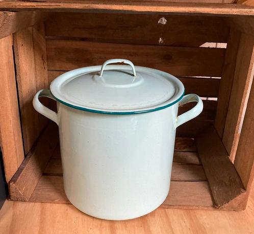 Emaille pannen en schalen, Antiek en Kunst, Curiosa en Brocante, Ophalen of Verzenden