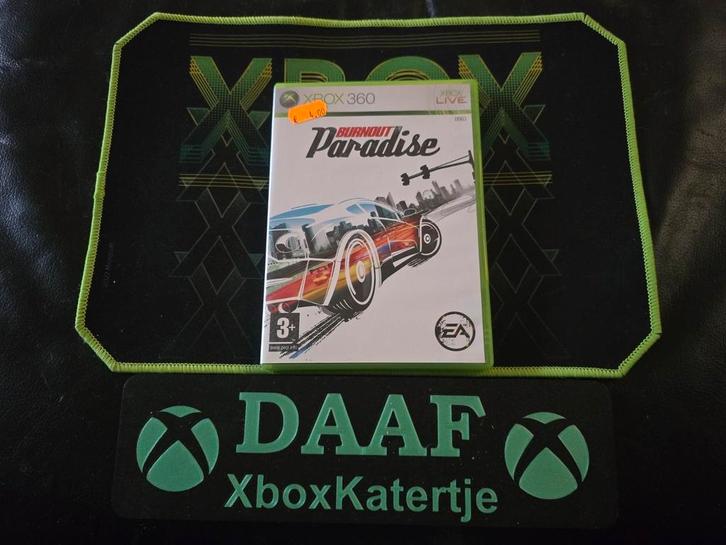 Burnout paradise - Xbox 360/one/series X, Spelcomputers en Games, Games | Xbox 360, Zo goed als nieuw, Racen en Vliegen, 3 spelers of meer