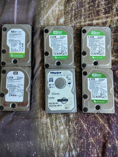 10TB Aan HDD Opslag, Computers en Software, Harde schijven, Gebruikt, Desktop, USB, Ophalen