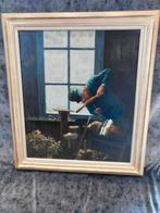 * Ingelijst schilderwerk "De Klompenmaker" ( Cor Jacobi ), Ophalen of Verzenden