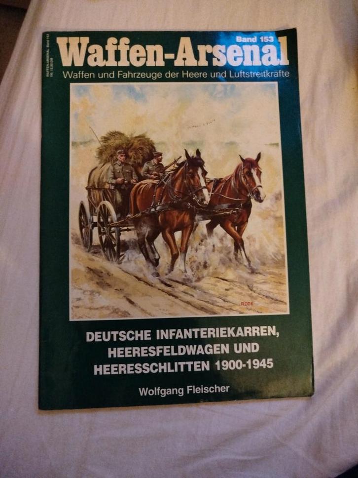 Waffen-Arsenal: Duitse Infanteriekarren 1900-1945, Boeken, Oorlog en Militair, Ophalen of Verzenden