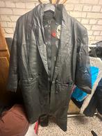 Zwarte leren jas - man, Kleding | Dames, Jassen | Zomer, Ophalen of Verzenden, Gedragen, Maat 38/40 (M), Zwart