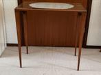Biedermeier bijzettafel, Ophalen, Gebruikt, 50 tot 100 cm, Rechthoekig