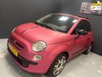 Fiat 500 1.2 Lounge Pano-dak AUTOMAAT NL NAP Leder Barbie gi, Euro 5, Gebruikt, 1242 cc, Origineel Nederlands