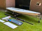 Laser ILCA 174555 XD 4.7 Radiaal/ Standaard evt Combitrailer, Watersport en Boten, Open zeilboten, Geen motor, Gebruikt, Ophalen of Verzenden