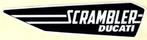 Ducati Scrambler links sticker #2, Motoren, Ophalen of Verzenden