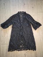 Zwarte kant kimono strand, Ophalen of Verzenden, Zwart, Overige typen