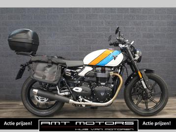 TRIUMPH SPEED TWIN 900 ABS (bj 2025) \"als nieuw!\"  beschikbaar voor biedingen