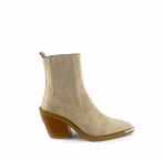 Suede Enkellaarzen - Beige - Maat 39, Kleding | Dames, Schoenen, Ophalen, LOIE, Beige, Lage of Enkellaarzen