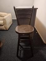 Gratis houten stoel - Veenendaal, Ophalen, Gebruikt, Bruin, Eén