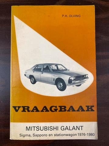 Mitsubishi Galant Vraagbaak 1976-1980 beschikbaar voor biedingen
