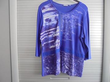 rabe shirt maat 48 blauw / paars beschikbaar voor biedingen