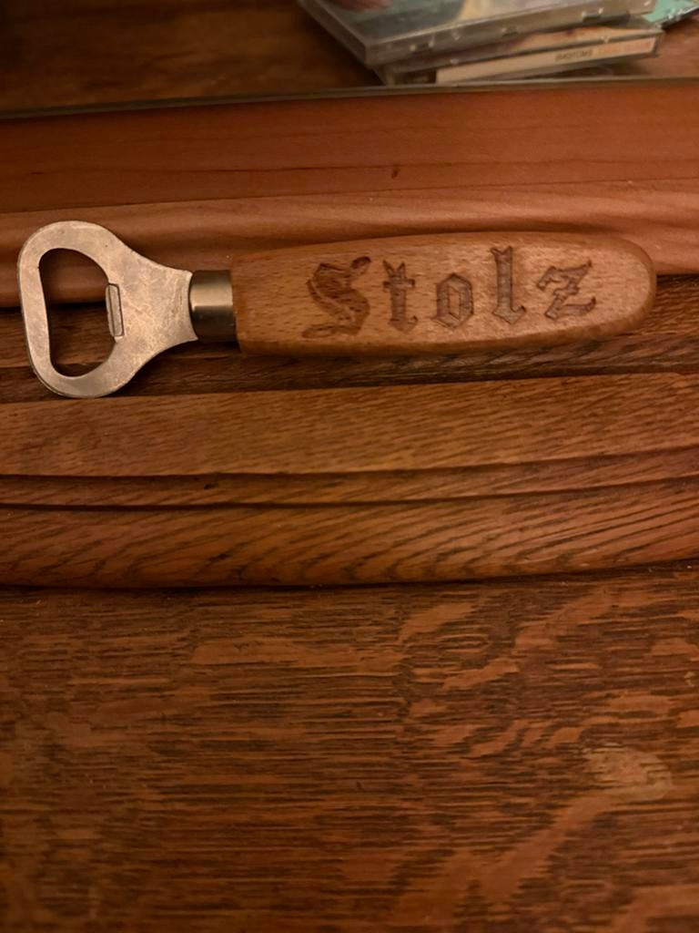 Vintage Stolz en Celta-Pils Flessenopeners, Ophalen of Verzenden, Zo goed als nieuw, Overige typen
