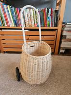 Olli Ella Luggy Basket - Small Straw, Ophalen