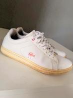 Lacoste dames sneakers - wit & roze, maat 39, Verzenden, Wit, Sneakers of Gympen, Lacoste