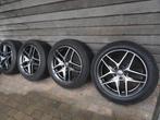 Volkswagen Tiguan alu velgen met zomerbanden 18 inch, Ophalen, 18 inch, Gebruikt, Banden en Velgen