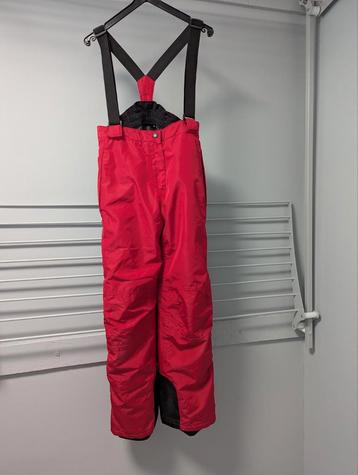 Meisjes ski-broek maat 146/152 donker rood beschikbaar voor biedingen