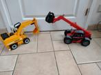 Bruder Liebherr mobiele kraan met Manitou, Ophalen of Verzenden, Zo goed als nieuw