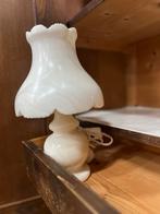 Antieke albast tafellampen twee stuks, Ophalen of Verzenden