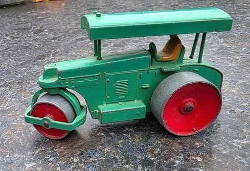 Dinky Toys 251 Aveling-Barford Wals - Vintage, Hobby en Vrije tijd, Modelauto's | 1:43, Gebruikt, Bus of Vrachtwagen, Dinky Toys