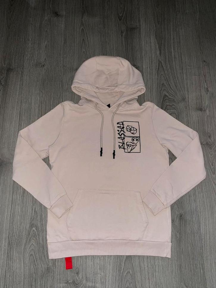 ah6 hazes beige unisex sweater hoodie trui mt XS, Kleding | Heren, Truien en Vesten, Zo goed als nieuw, Maat 46 (S) of kleiner