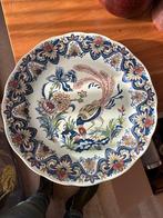 Vieux Rhodes Boch Wandbord met Chinese Fazant, Ophalen