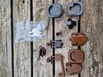 Deurgreep vanger kastgreep kastslot bruin en grijs, Caravans en Kamperen, Caravan accessoires, Ophalen of Verzenden, Zo goed als nieuw