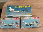 Revell KLM DC-10 30 en 2x DC-9 vliegtuig bouwdoos, Ophalen of Verzenden, Vliegtuig, Revell