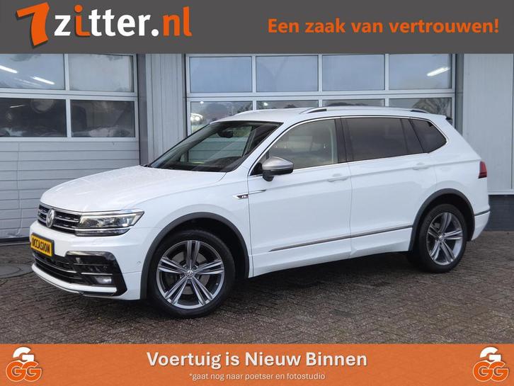 Volkswagen Tiguan Allspace 2.0TSI 220PK, 4Motion Highline R-, Auto's, Volkswagen, Bedrijf, Te koop, Tiguan, 360° camera, 4x4, ABS