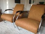 gelderland fauteuil 5470 design jan des bouvrie als nieuw 2x, Huis en Inrichting, Fauteuils, Ophalen, Hout, 75 tot 100 cm, Zo goed als nieuw