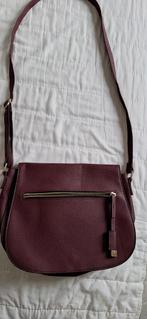 Bordeaux Schoudertas - Grote Tas, Sieraden, Tassen en Uiterlijk, Tassen | Damestassen, Ophalen of Verzenden, Gebruikt, Rood, Schoudertasje