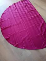 Tafel kleed dun rond groot nieuw bordeaux rood 160 x 220 cm, Rond, Ophalen of Verzenden, 200 cm of meer, Rood