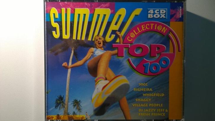 Summer Collection Top 100 (4 CD), Cd's en Dvd's, Cd's | Verzamelalbums, Zo goed als nieuw, Pop, Ophalen of Verzenden