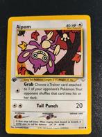 1st edition Aipom, Hobby en Vrije tijd, Verzamelkaartspellen | Pokémon, Ophalen of Verzenden, Zo goed als nieuw