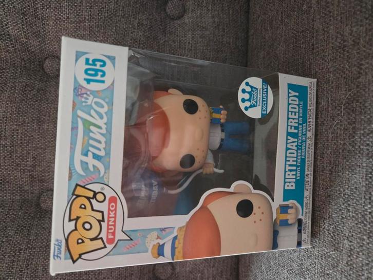 Funko 195 birthday freddy, Verzamelen, Poppetjes en Figuurtjes, Zo goed als nieuw, Ophalen of Verzenden