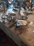 Verzilverde decoratie objecten, Ophalen of Verzenden, Zilver