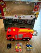 Brandweerman Sam Jupiter brandweerauto speelgoed, Ophalen of Verzenden, Zo goed als nieuw, Jongen of Meisje