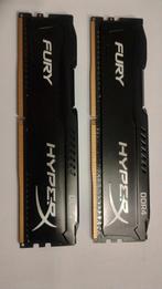 2x 4Gb Kingston Fury DDR 4 2666 mhz, Computers en Software, RAM geheugen, DDR4, 8 GB, Ophalen of Verzenden, Zo goed als nieuw