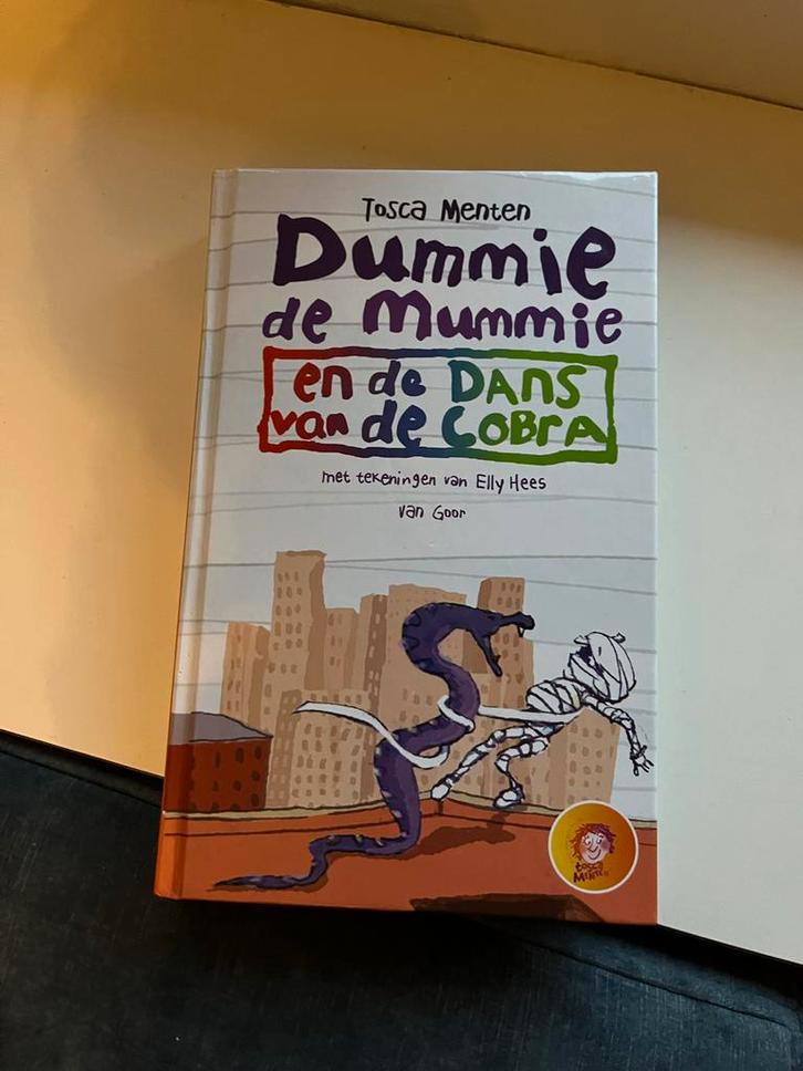 Dummie de Mummie en de Dans van de Cobra, Boeken, Kinderboeken | Jeugd | onder 10 jaar, Gelezen, Fictie algemeen, Ophalen of Verzenden