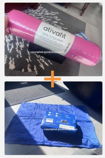 Summer bundle 10% off! NEW (yoga+pet self-cooling) mat beschikbaar voor biedingen